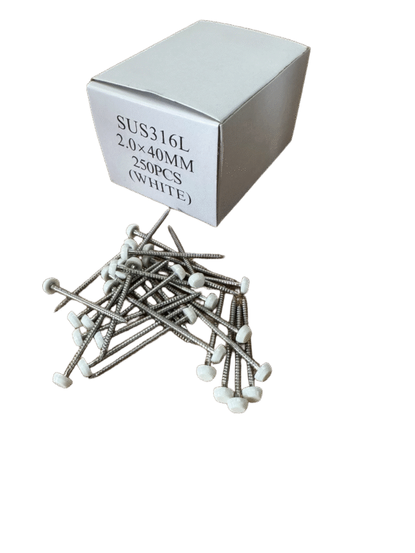 Polytop-Nägel Edelstahl | 40 mm | 250 Stk.