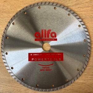 allfa Diamant-Trennscheibe Universal | 230 mm | für Beton & Stein
