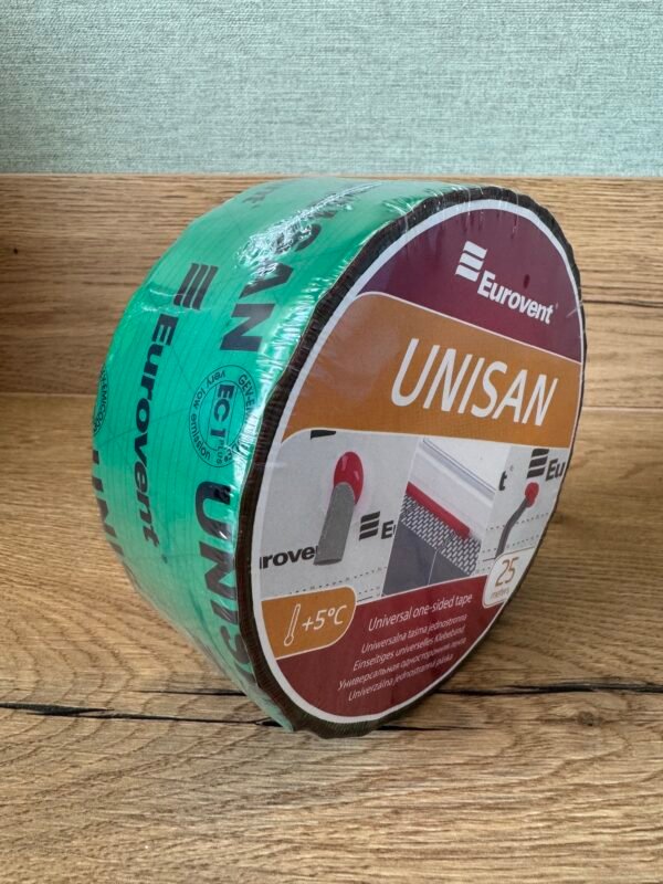 UNISAN Klebeband grün 60 mm | 25 m | Dampfsperre / Dachfolien