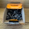 Spenglerschrauben Edelstahl 4,5 x 45 mm Anthrazit RAL7016 | EPDM-Dichtscheibe 15 mm | 50, 100, 200 Stk.